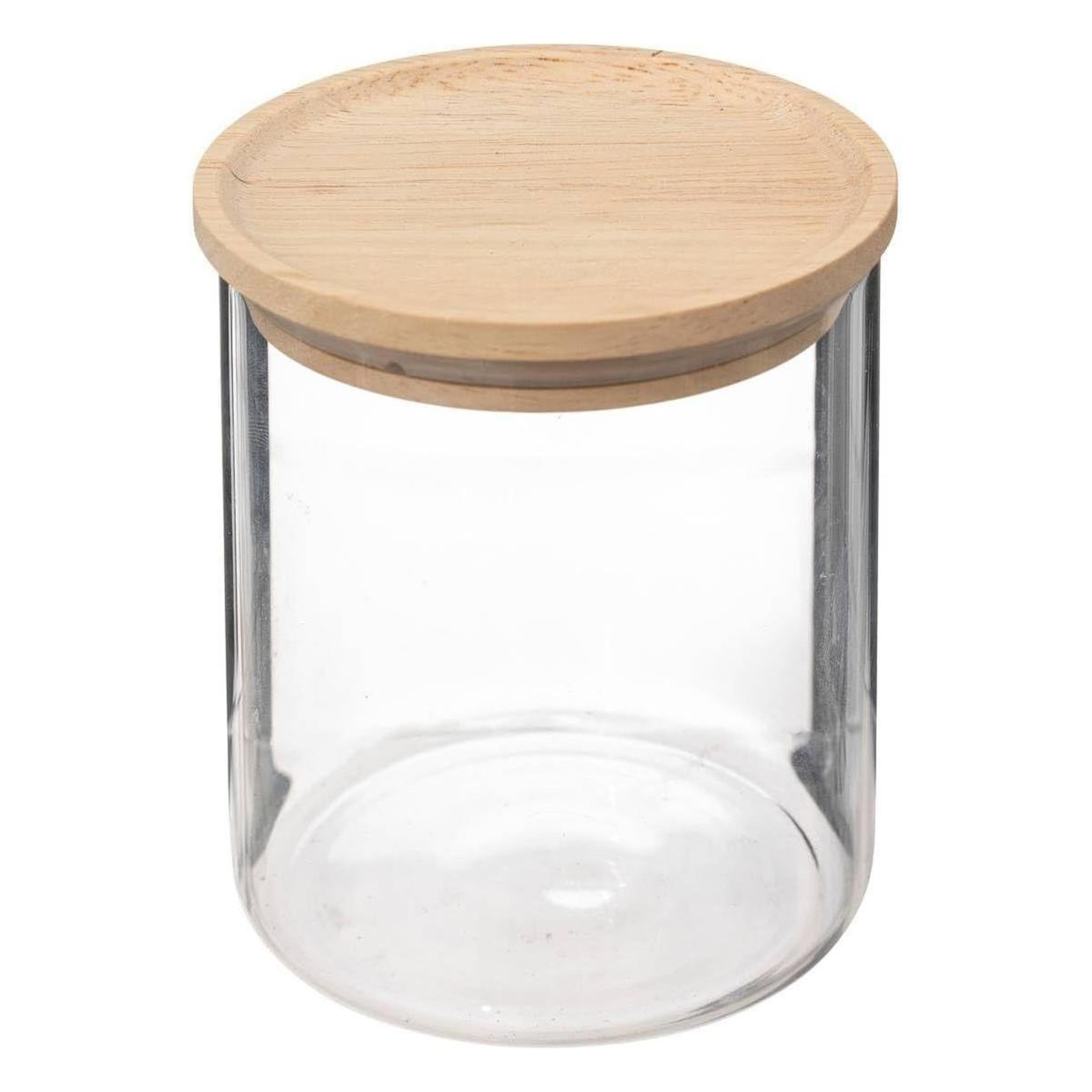 Voir la diapositive 2 : FIVE Lot de 3 bocaux en verre  hermet  350ml transparent & naturel
