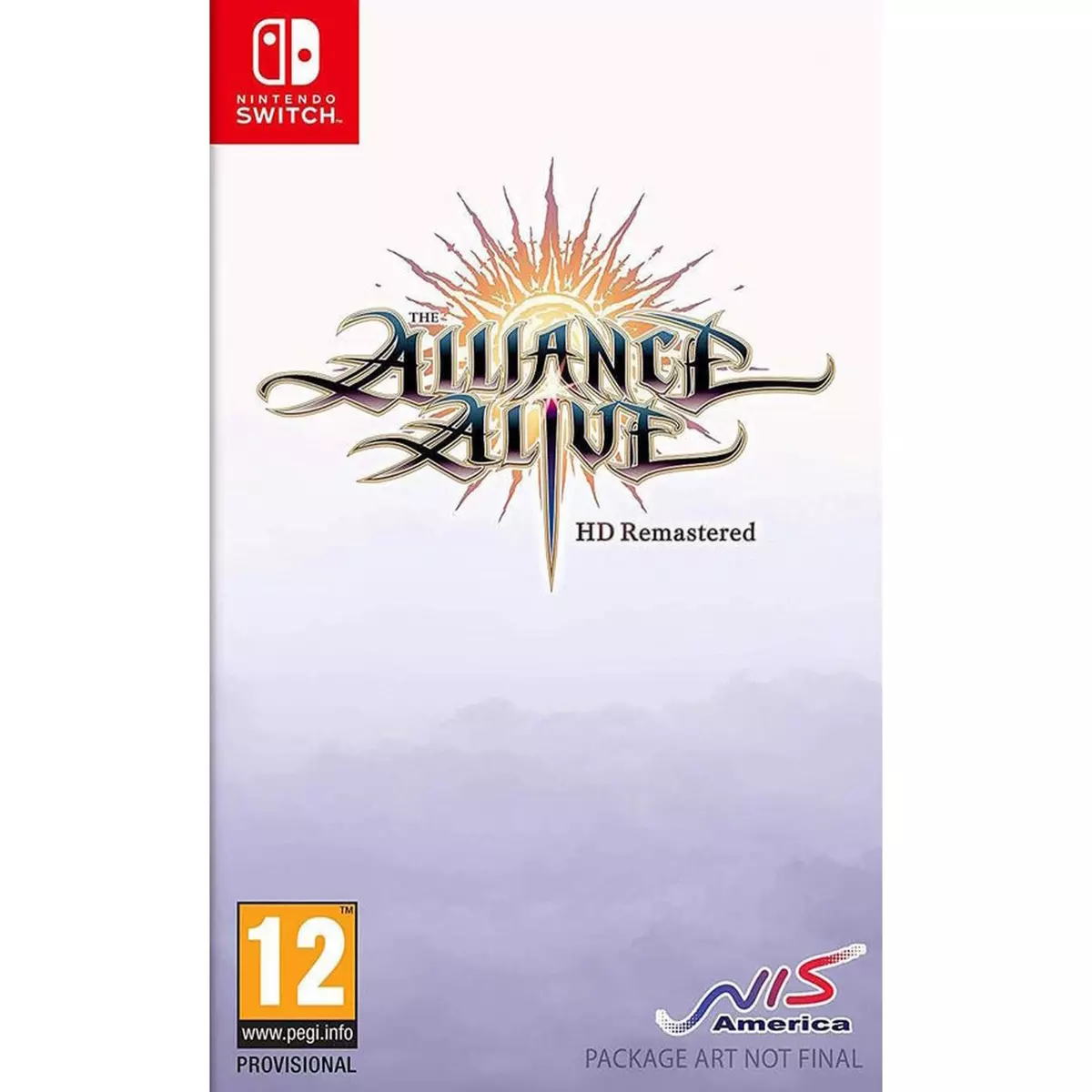 The Alliance Alive HD Remastered - Awakening Edition Nintendo Switch