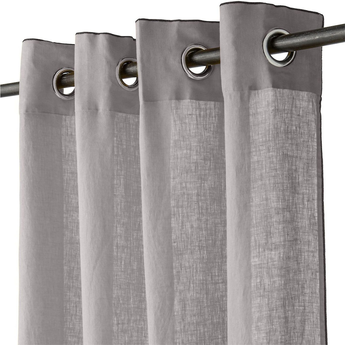 BATON ROUGE Rideau 100% lin lavé naturel
