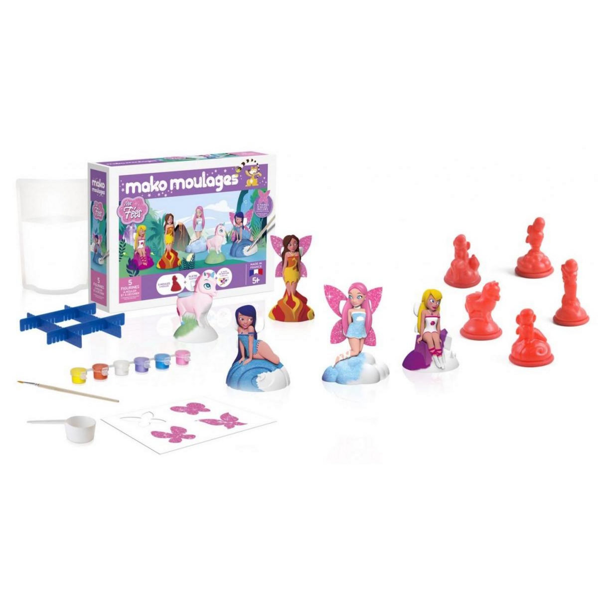 Mako Creations Mako moulage Mes fees 5 moules