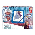 EDUCA Tablette de dessin - EDUCA - Disney La Reine des Neiges - Lumineuse avec 25 modeles - Des 5 ans