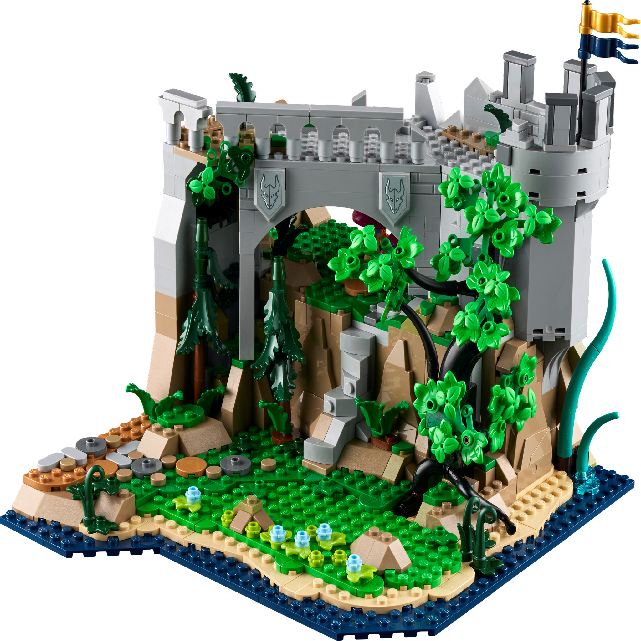 Voir la diapositive 5 : LEGO Lego ideas donjons & dragons 21348 le conte du dragon rouge