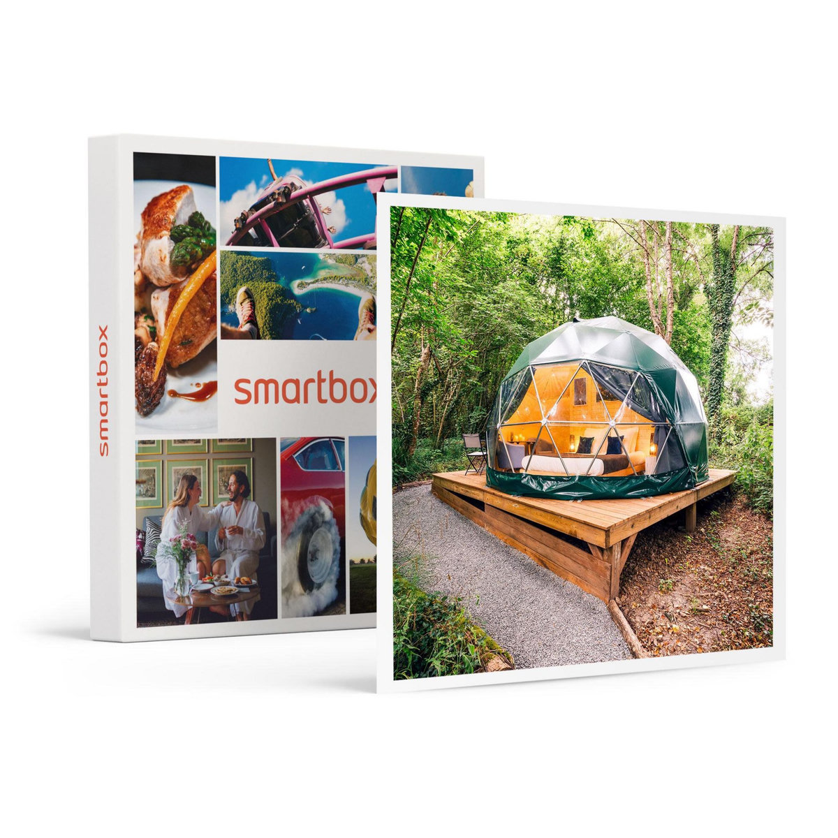 Smartbox 2 jours insolites en dôme avec visite de vignoble et dégustation œnologique près de Bordeaux - Coffret Cadeau Séjour