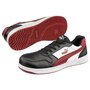 Voir la diapositive 1 : PUMA Chaussure de travail Frontcourt P 47 bas noir blanc rouge S3L PUMA 640208