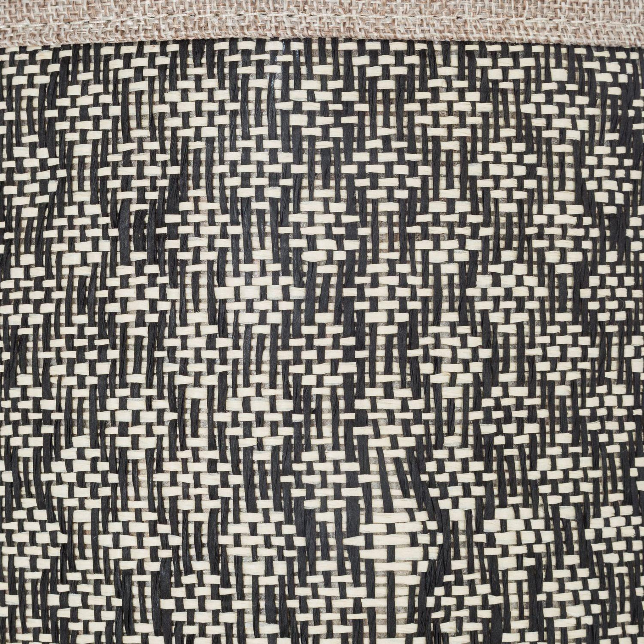 Voir la diapositive 3 : ATMOSPHERA Trio de panier en osier Nomade - Beige et Noir