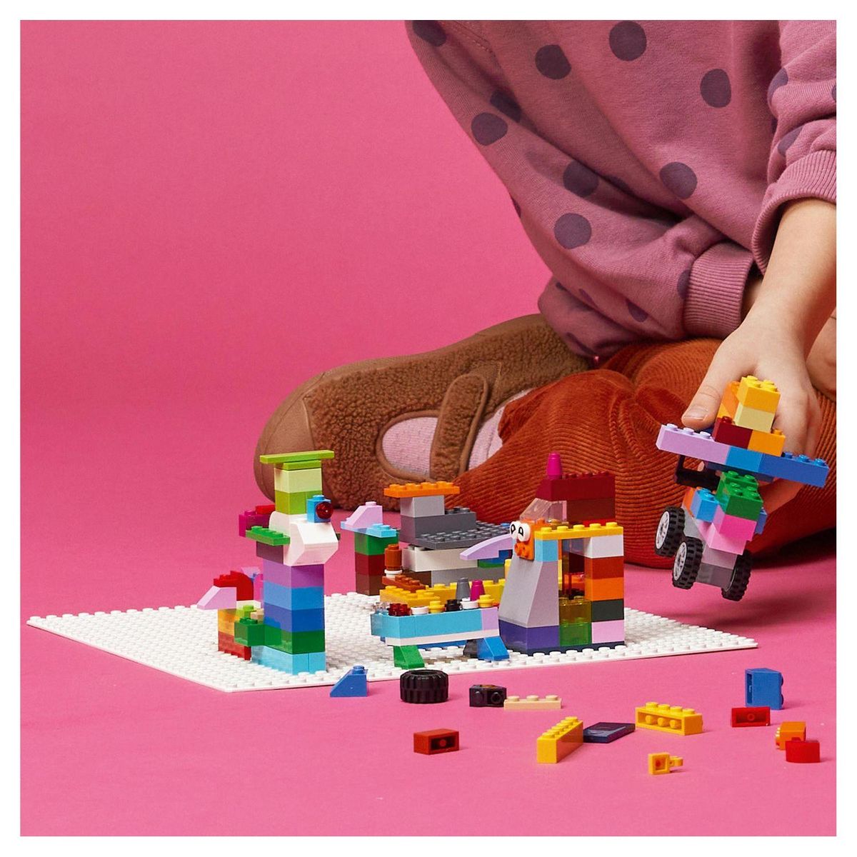 LEGO Classic 11026 - La plaque de construction blanche