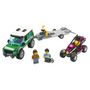 Voir la diapositive 2 : LEGO City 60288 Le transport du buggy de course