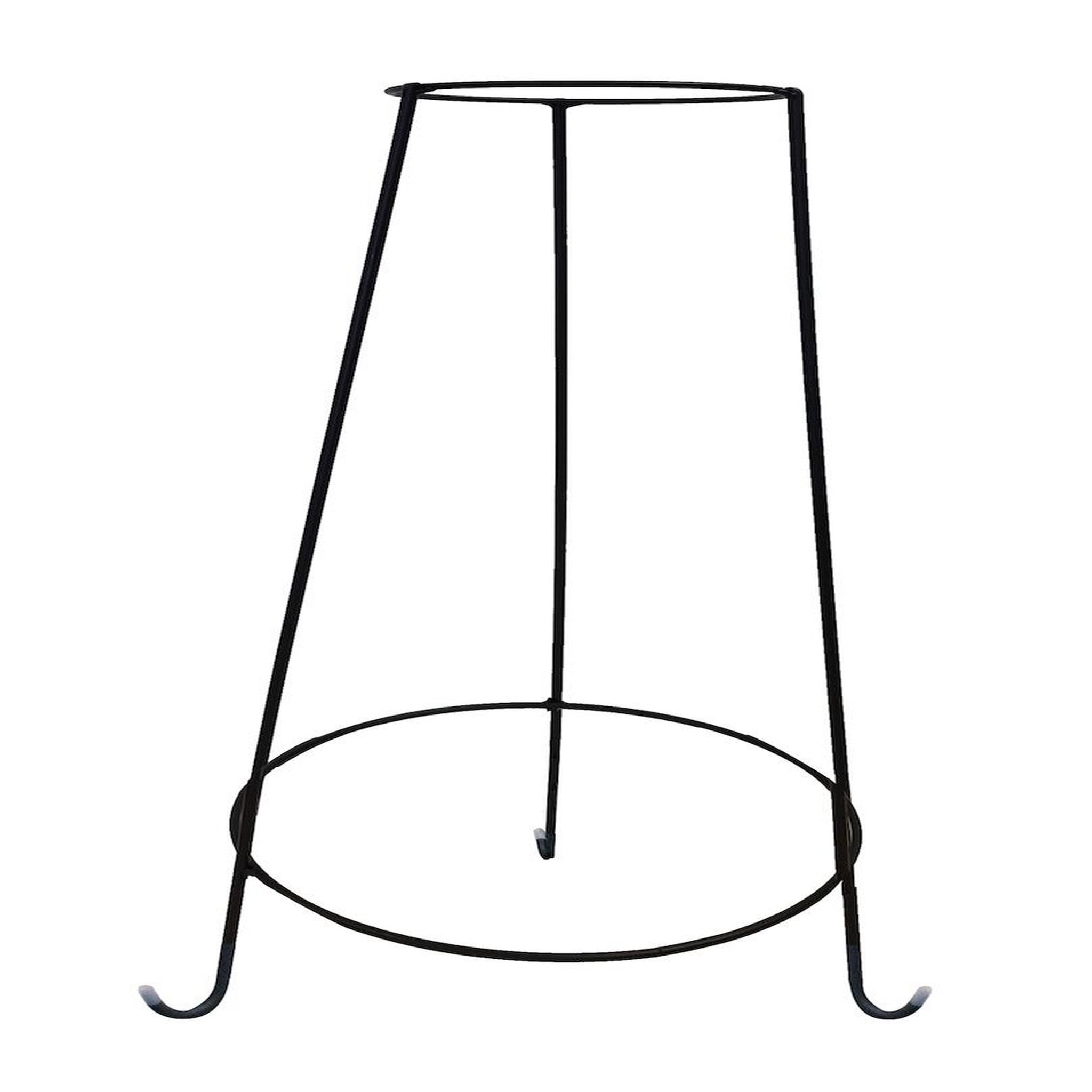 CENTRALE BRICO Porte bougie - petit modèle - anthracite 40x28cm