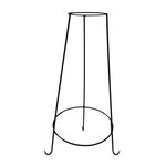 CENTRALE BRICO Porte bougie - petit modèle - anthracite 40x28cm