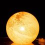 Voir la diapositive 4 : Paris Prix Lampe à Poser en Verre  Dany  22cm Marron
