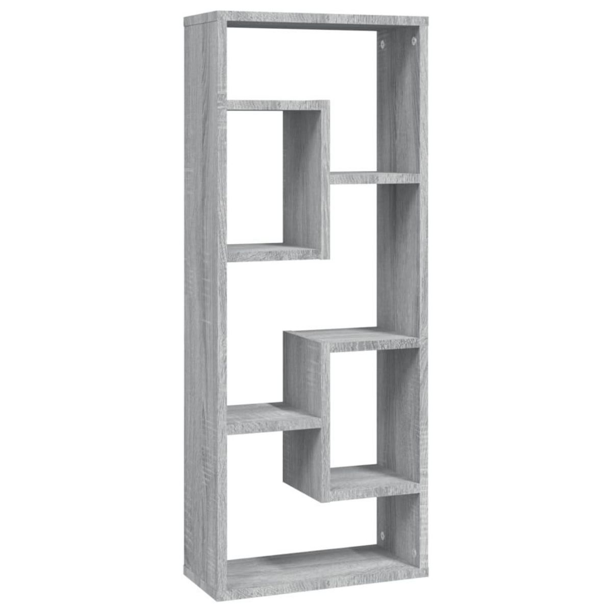 VIDAXL Etagere murale Sonoma gris 36x16x90 cm Bois d'ingenierie