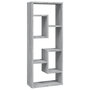 Voir la diapositive 2 : VIDAXL Etagere murale Sonoma gris 36x16x90 cm Bois d'ingenierie