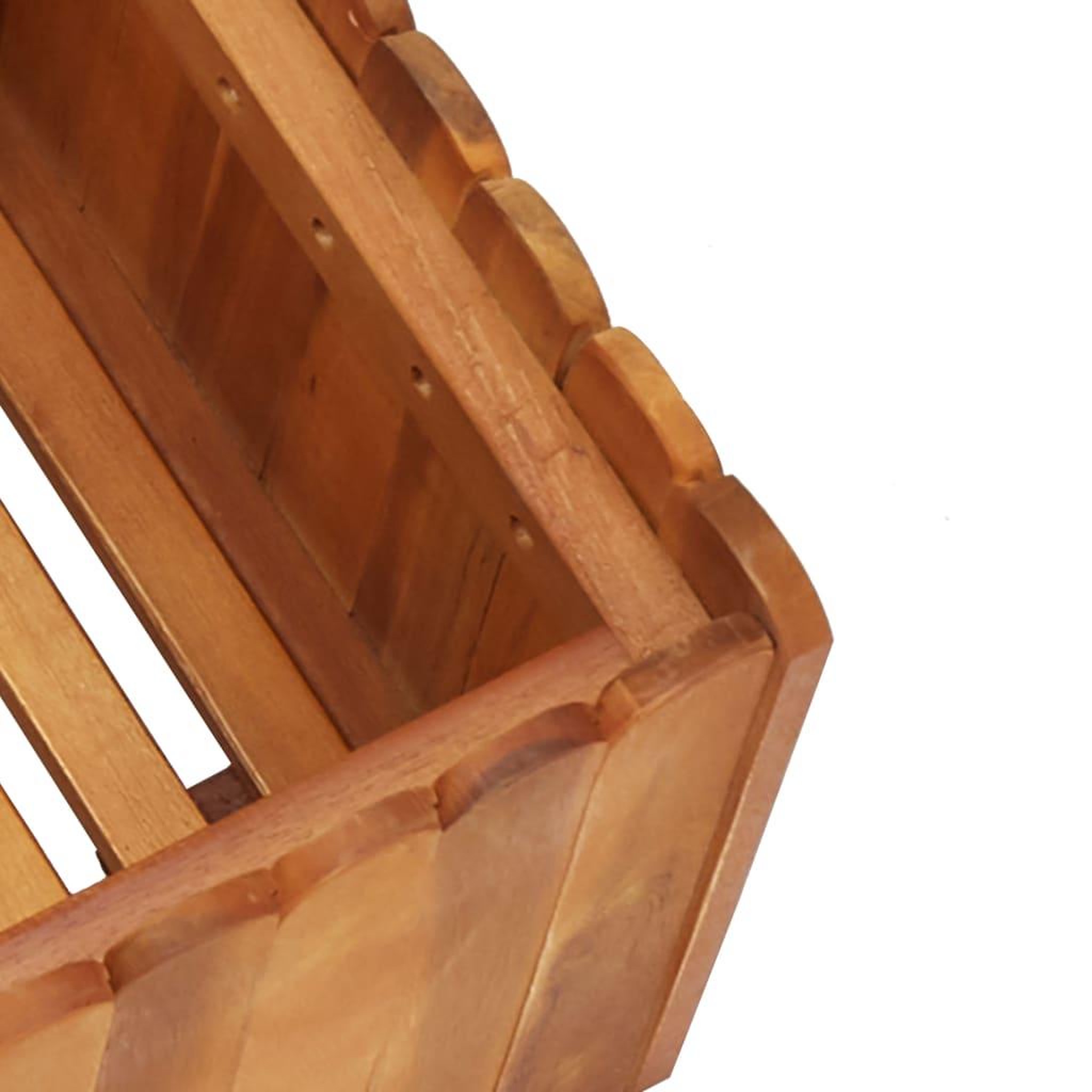 Voir la diapositive 5 : VIDAXL Lit sureleve de jardin 50x30x25 cm Bois massif d'acacia