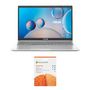 Voir la diapositive 1 : ASUS Ordinateur portable R1500EA EJ2949W 15 pouces - Gris + Logiciel Microsoft 365 Personnel