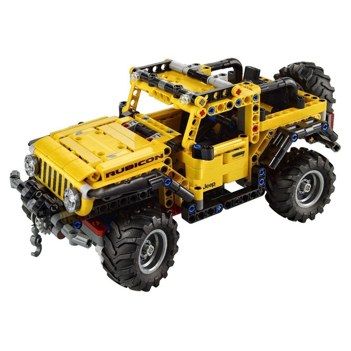 LEGO Technic 42122 Jeep Wrangler Rubicon Modèle de collection de 4x4, SUV tout-terrain