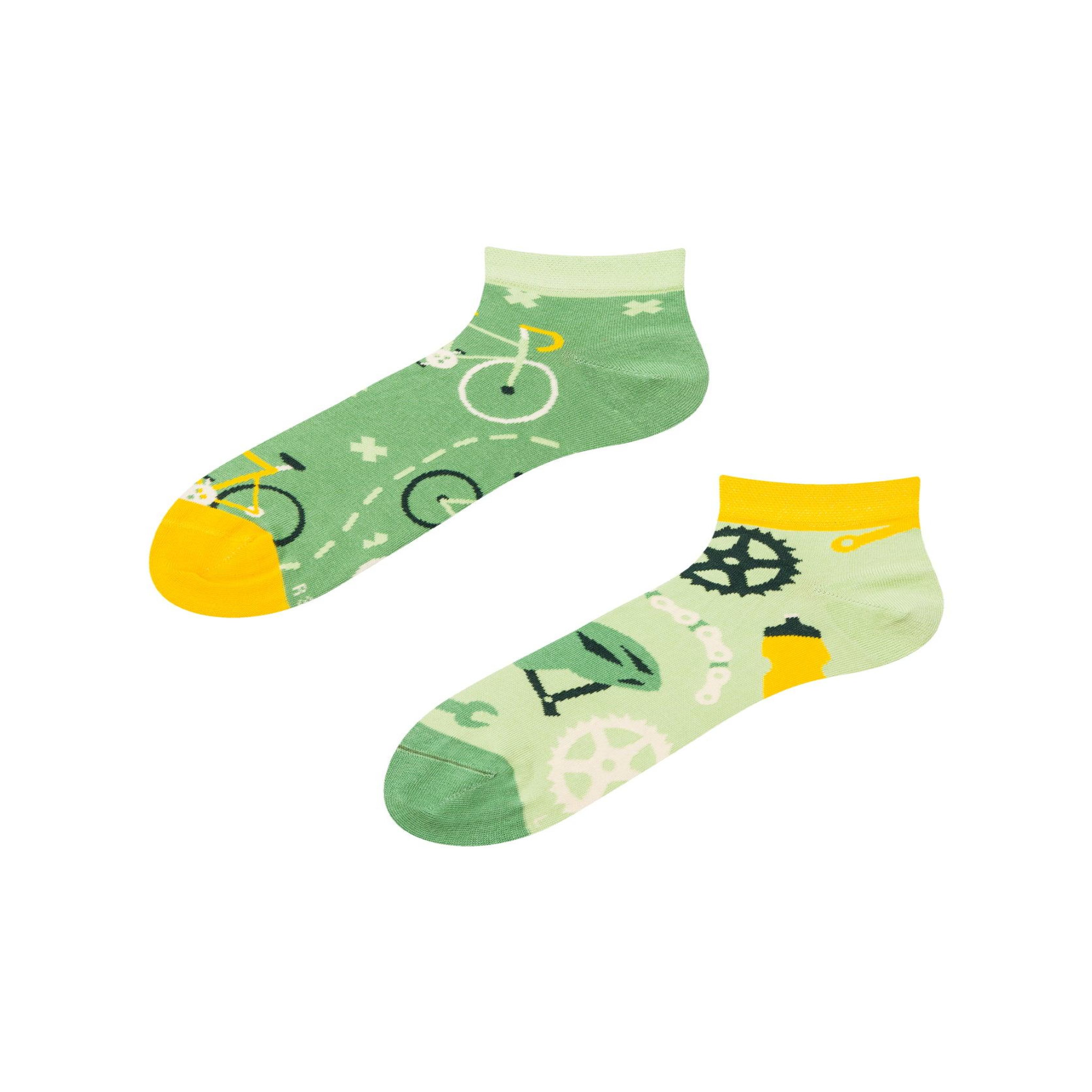 DEDOLES Socquettes dedoles cyclisme. Coloris disponibles : Vert