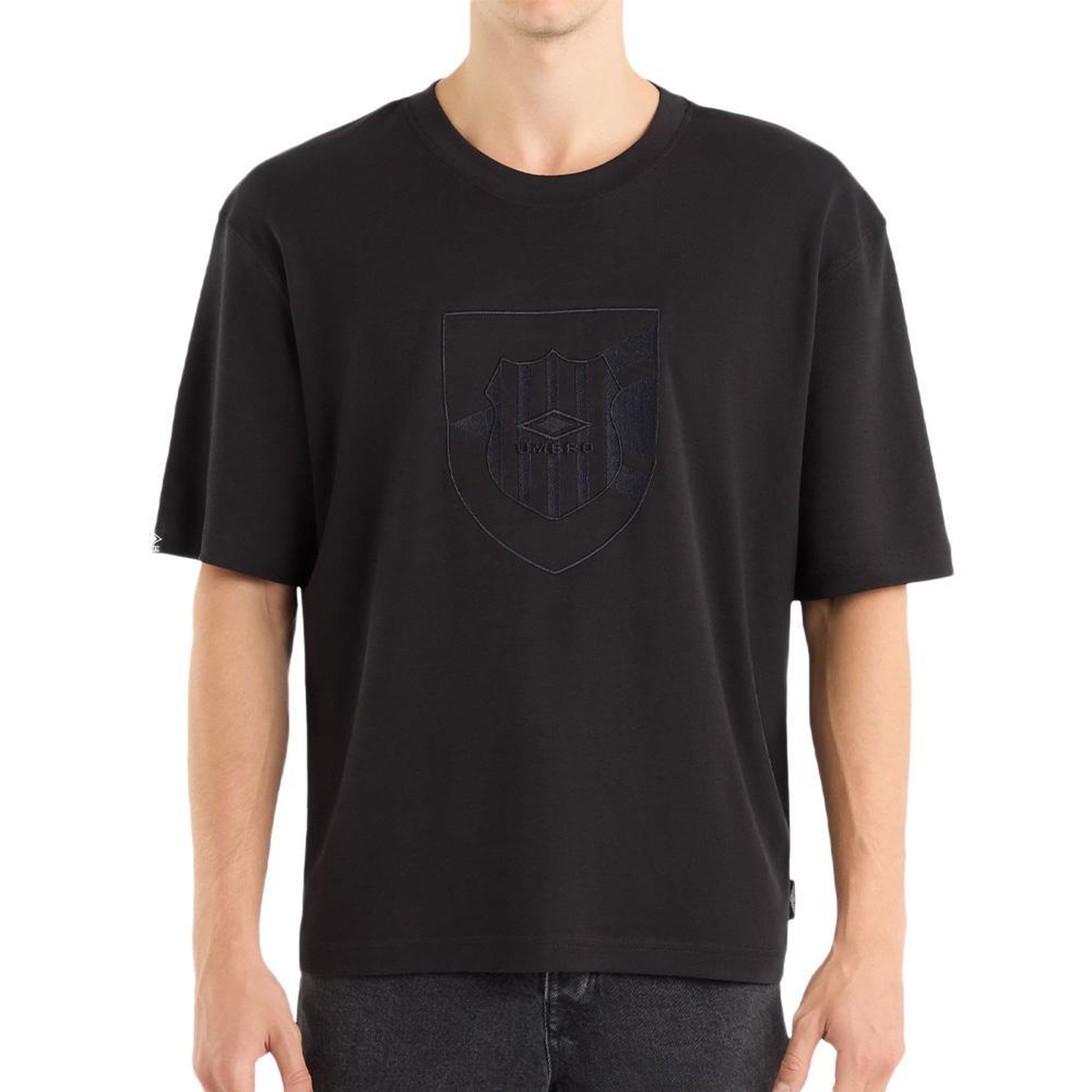 Voir la diapositive 1 : UMBRO T-Shirt Noir Homme Umbro Crest