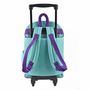 Voir la diapositive 4 : AUCHAN Sac à dos à roulettes bleu POSITIVE ENERGY avec leds