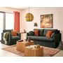 Voir la diapositive 2 : LISA DESIGN Serena - fauteuil déhoussable en velours