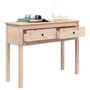Voir la diapositive 5 : VIDAXL Table console 100x35x75 cm Bois massif de pin