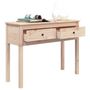 Voir la diapositive 5 : VIDAXL Table console 100x35x75 cm Bois massif de pin