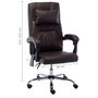 Voir la diapositive 6 : VIDAXL Chaise de bureau de massage Marron Similicuir