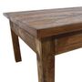 Voir la diapositive 4 : VIDAXL Table basse bois d'acajou massif 96x73x45 cm
