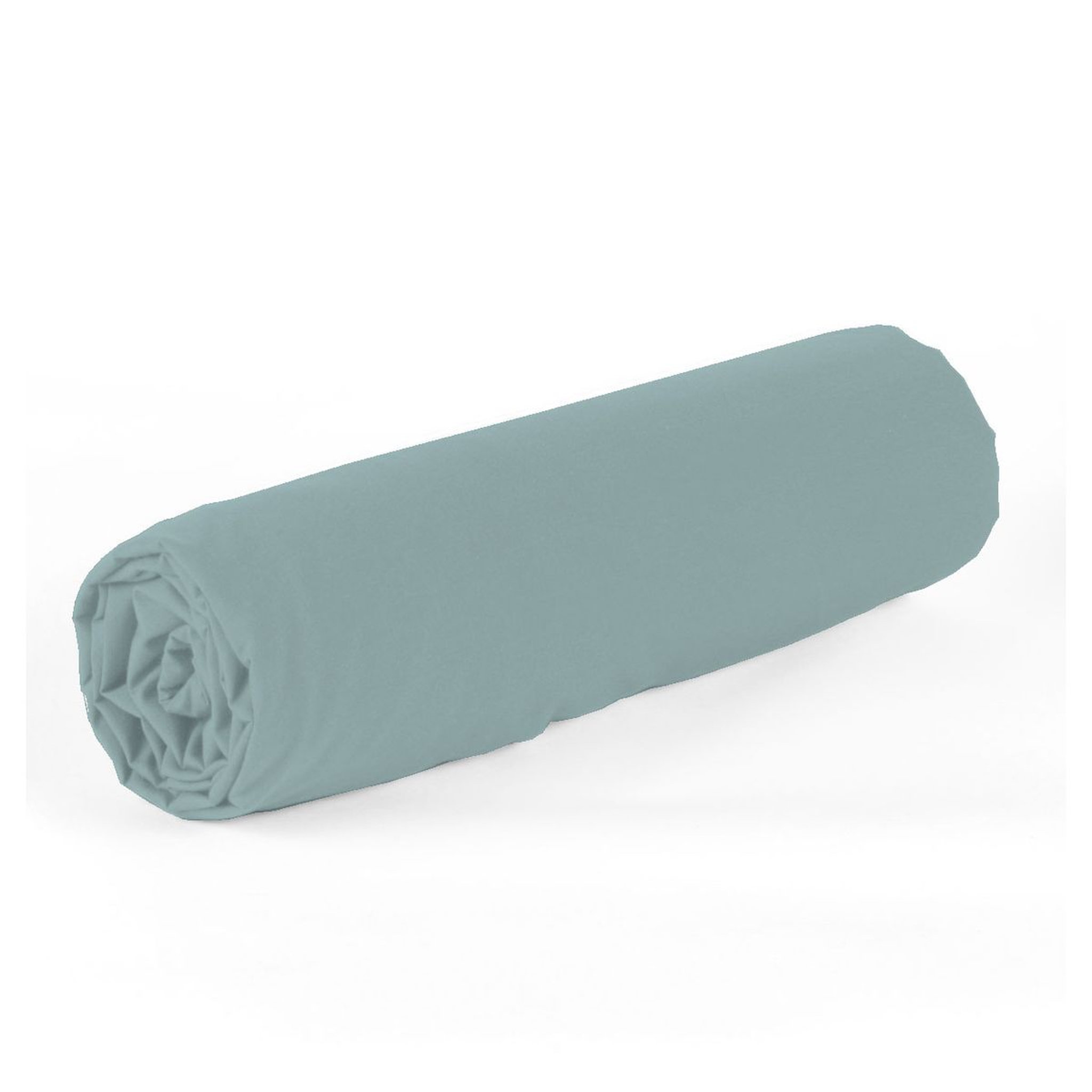 Drap housse uni en coton 51 fils