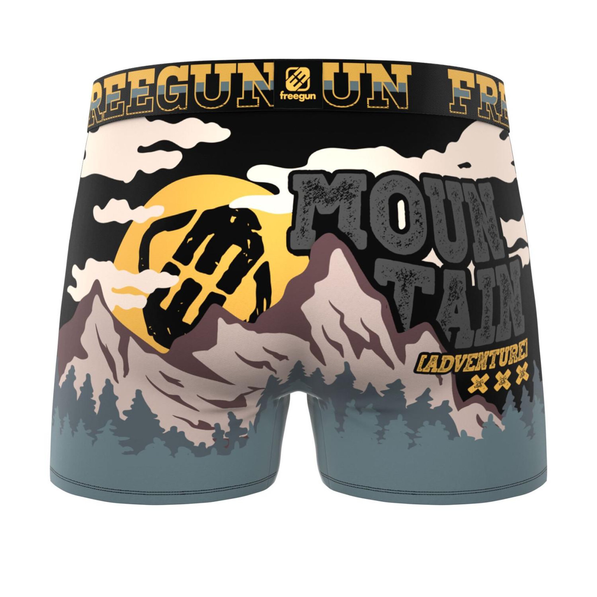 Voir la diapositive 6 : FREEGUN Lot de 3 boxers junior collection vintage winter