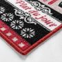 Voir la diapositive 2 : Paris Prix Tapis de Cuisine  Digital Menu  50x120cm Rouge