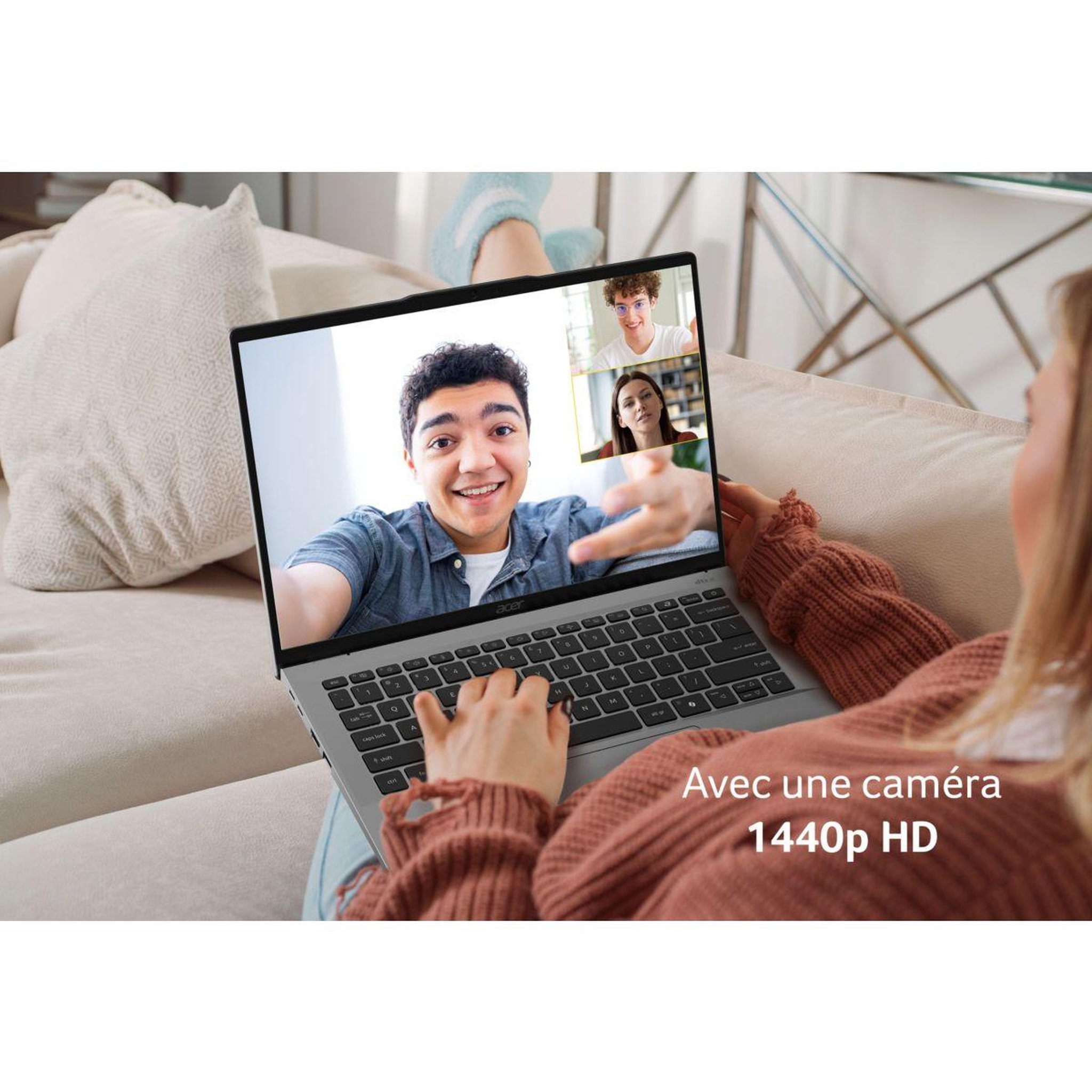 Voir la diapositive 3 : ACER Ordinateur portable Swift GO AI SFG14-63-R03J