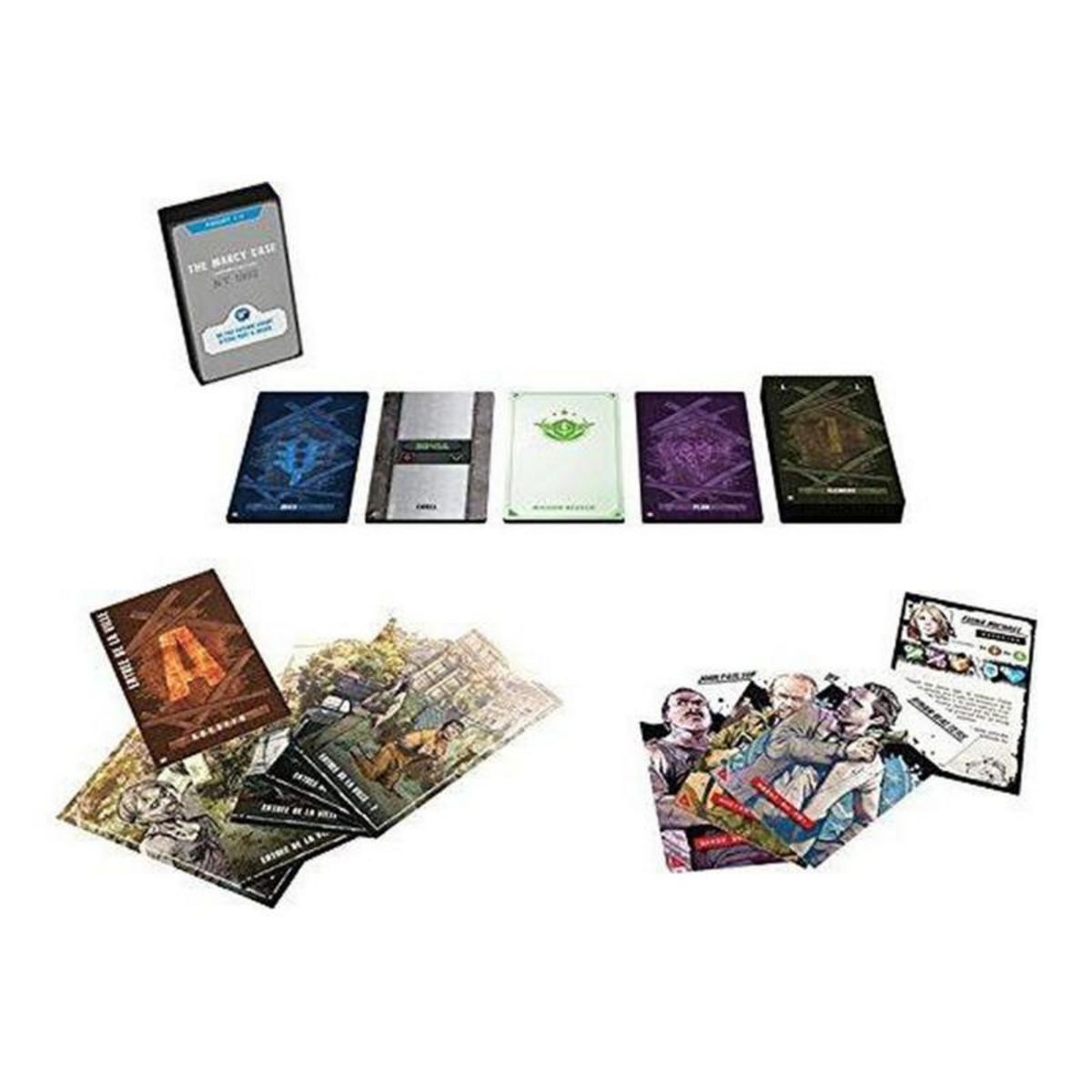 Asmodee Jeu de stratégie T.I.M.E Stories The Marcy Case Asmodee