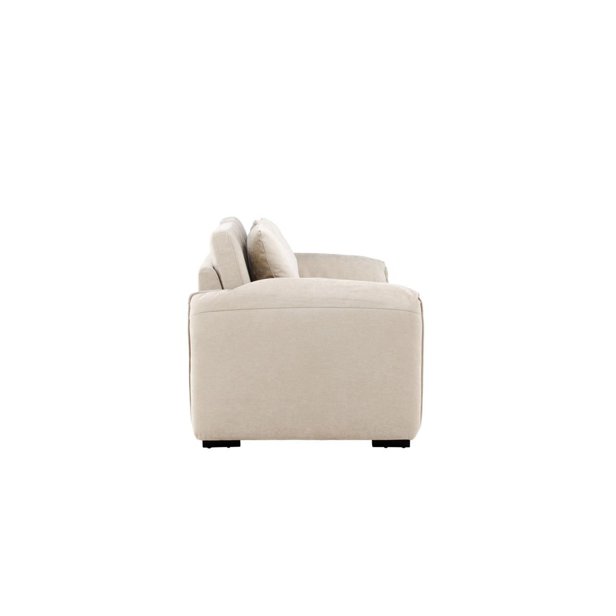 Voir la diapositive 4 : Paris Prix Canapé droit 3 places  malva  230cm beige