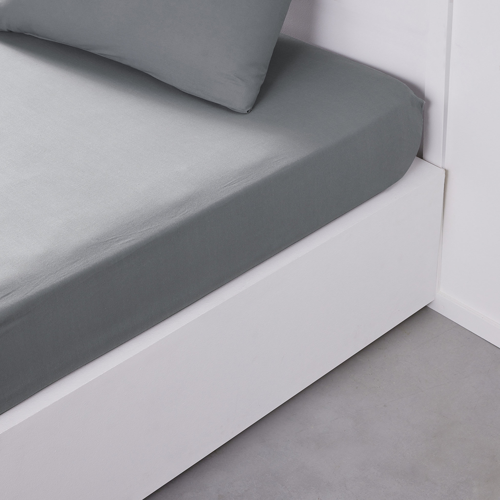 Voir la diapositive 3 : TODAY Drap housse uni en Coton 57 fils ORGANIC