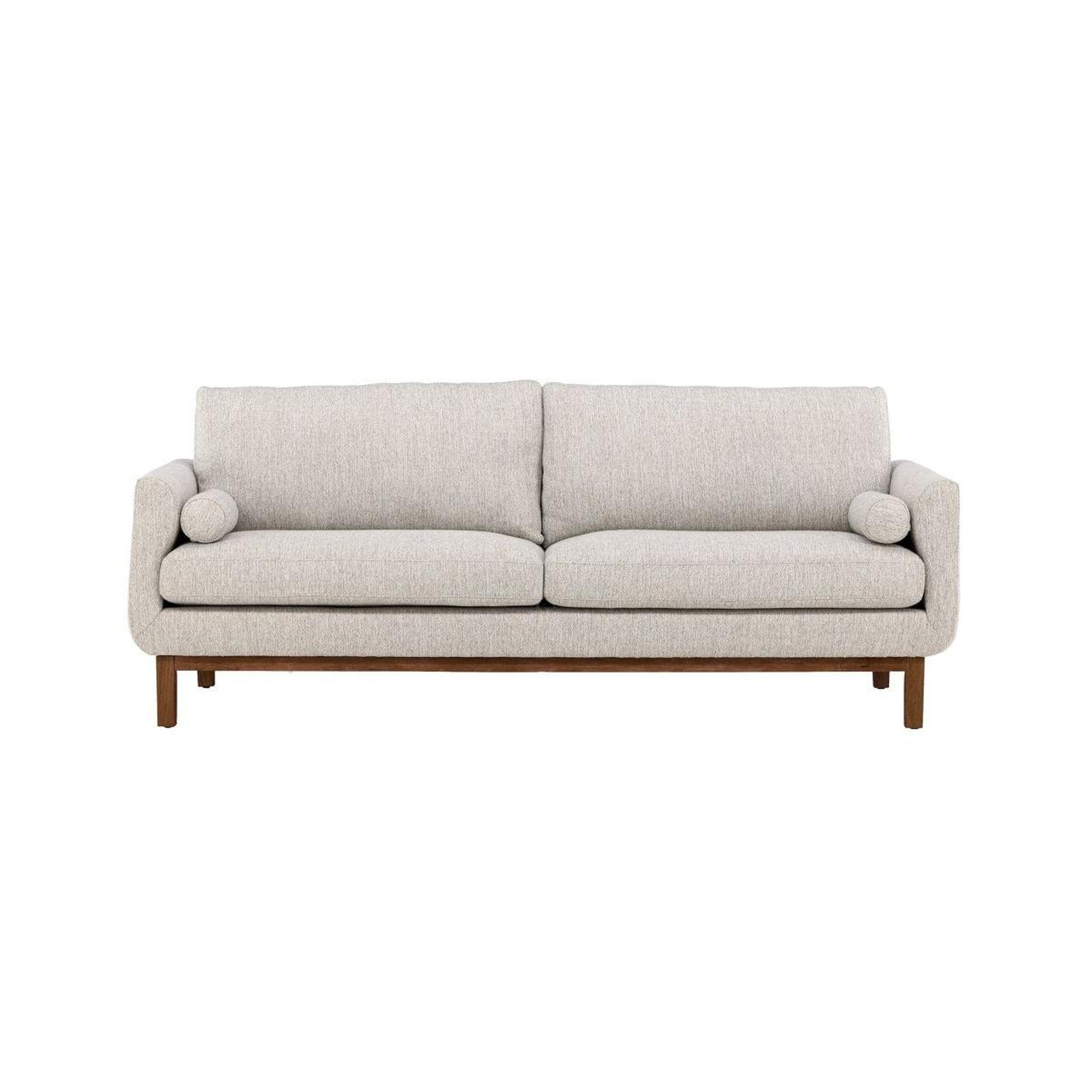 Voir la diapositive 2 : Paris Prix Canapé 3 places en tissu  olympos  214cm beige