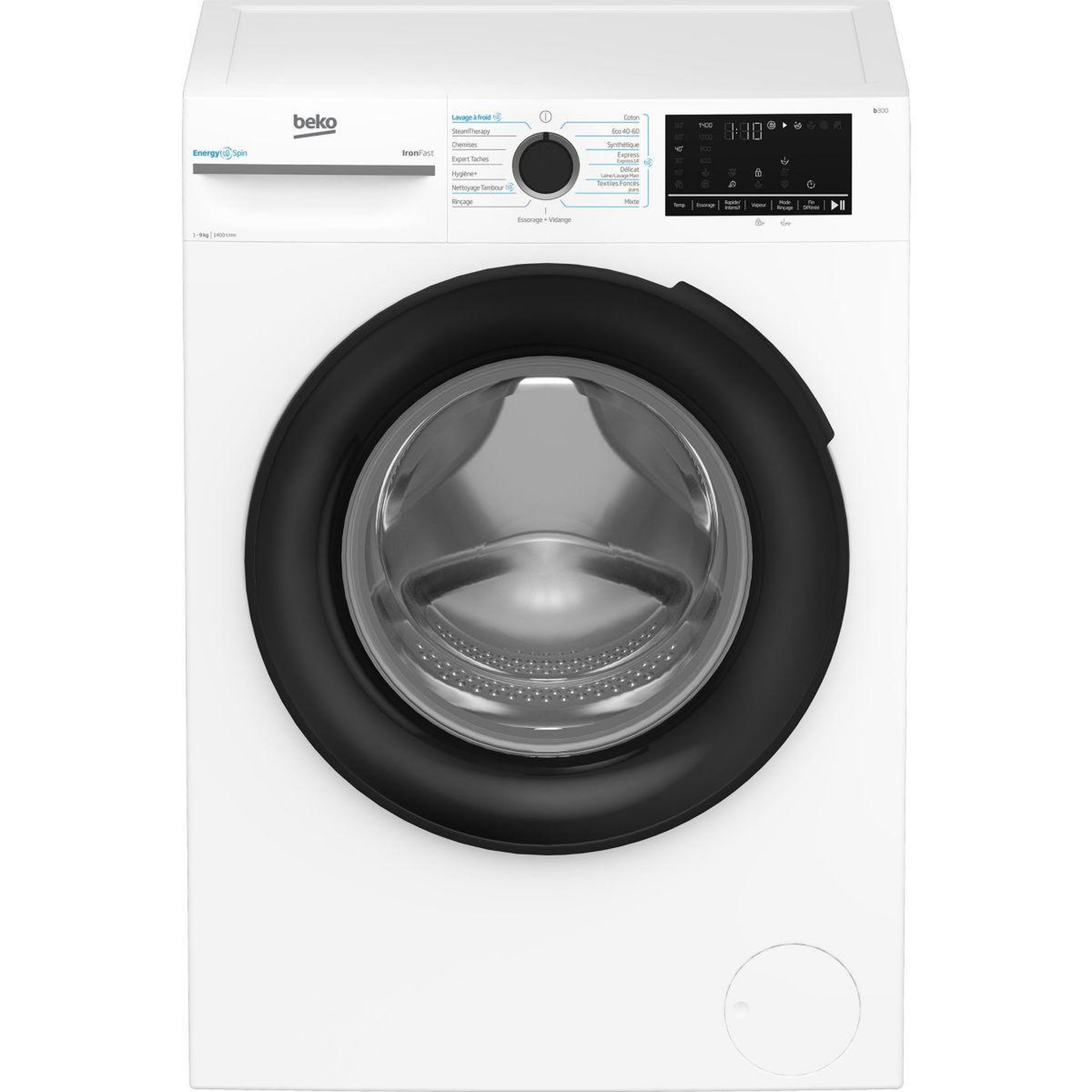 Beko Lave linge hublot energyspin bm3wfu49411b