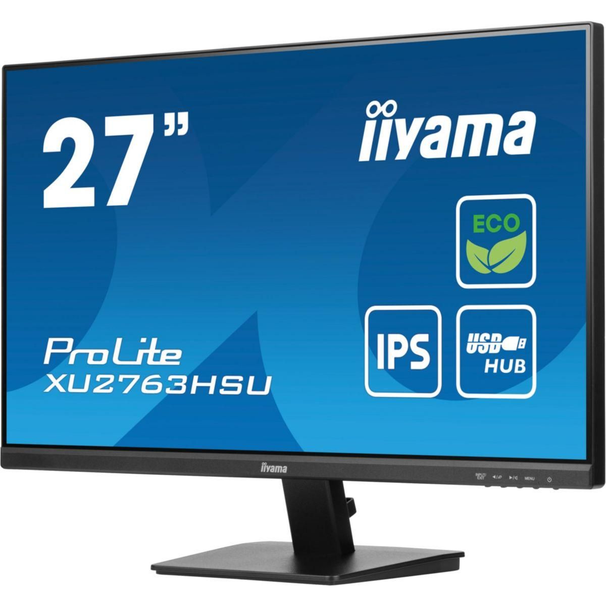 Iiyama Ecran PC PROLITE XU2763HSU-B1 27'' Plat IPS