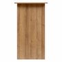 Voir la diapositive 3 : ATMOSPHERA Table de Bar Design  Colva  120cm Marron