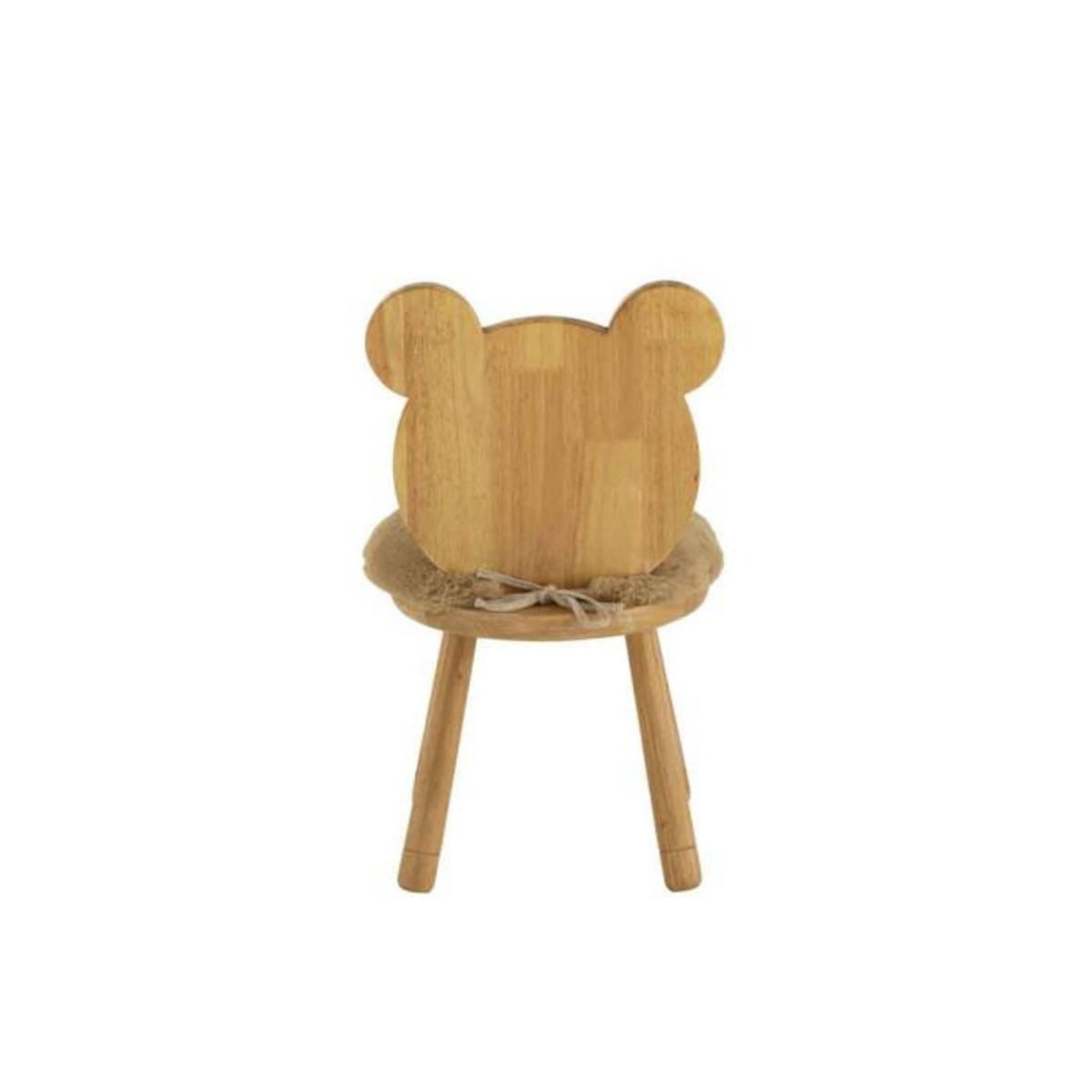 Paris Prix Chaise pour Enfant en Bois  Ours  61cm Naturel
