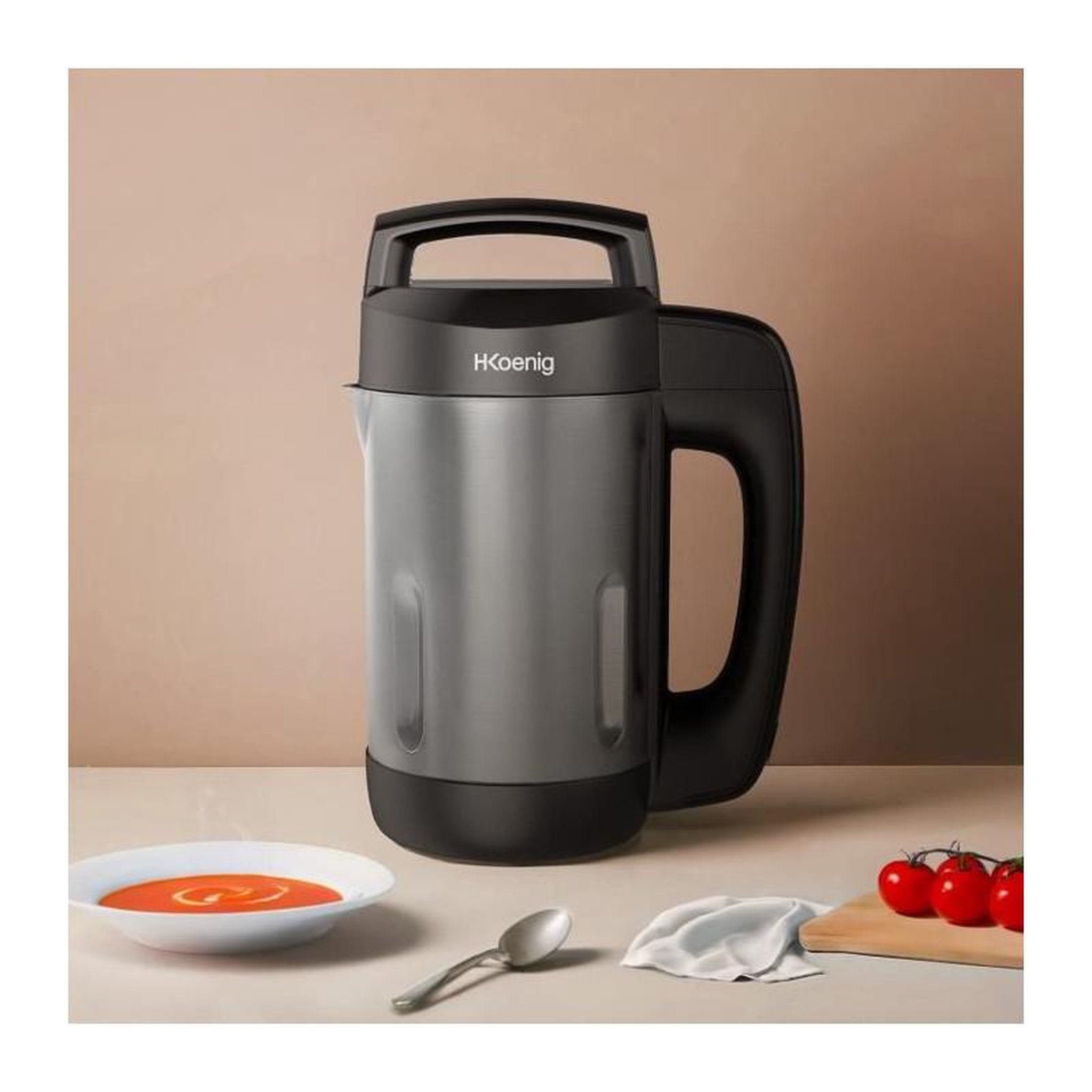 Voir la diapositive 3 : HKOENIG Blender chauffant - HKoeNIG - MXC20 - 850 W - 1,1 L - Gris
