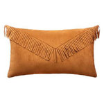 ATMOSPHERA Coussin Déco  Fringe Pop  30x50cm Ocre