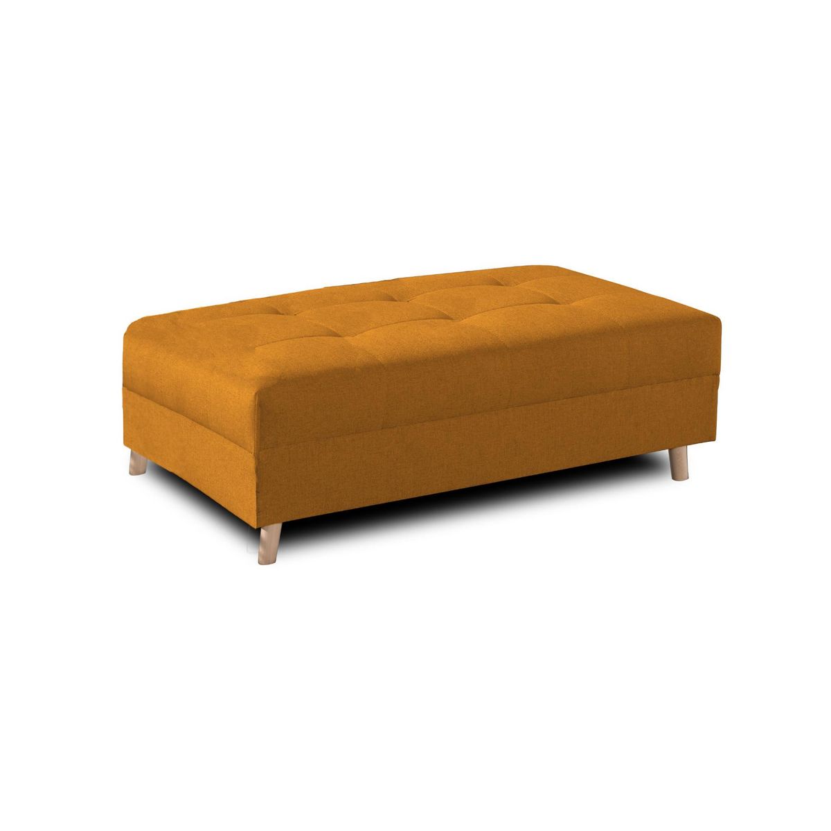 LISA DESIGN Rune - canapé d'angle - avec pouf d'appoint - 4 places - style scandinave - droit