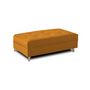Voir la diapositive 4 : LISA DESIGN Rune - canapé d'angle - avec pouf d'appoint - 4 places - style scandinave - droit