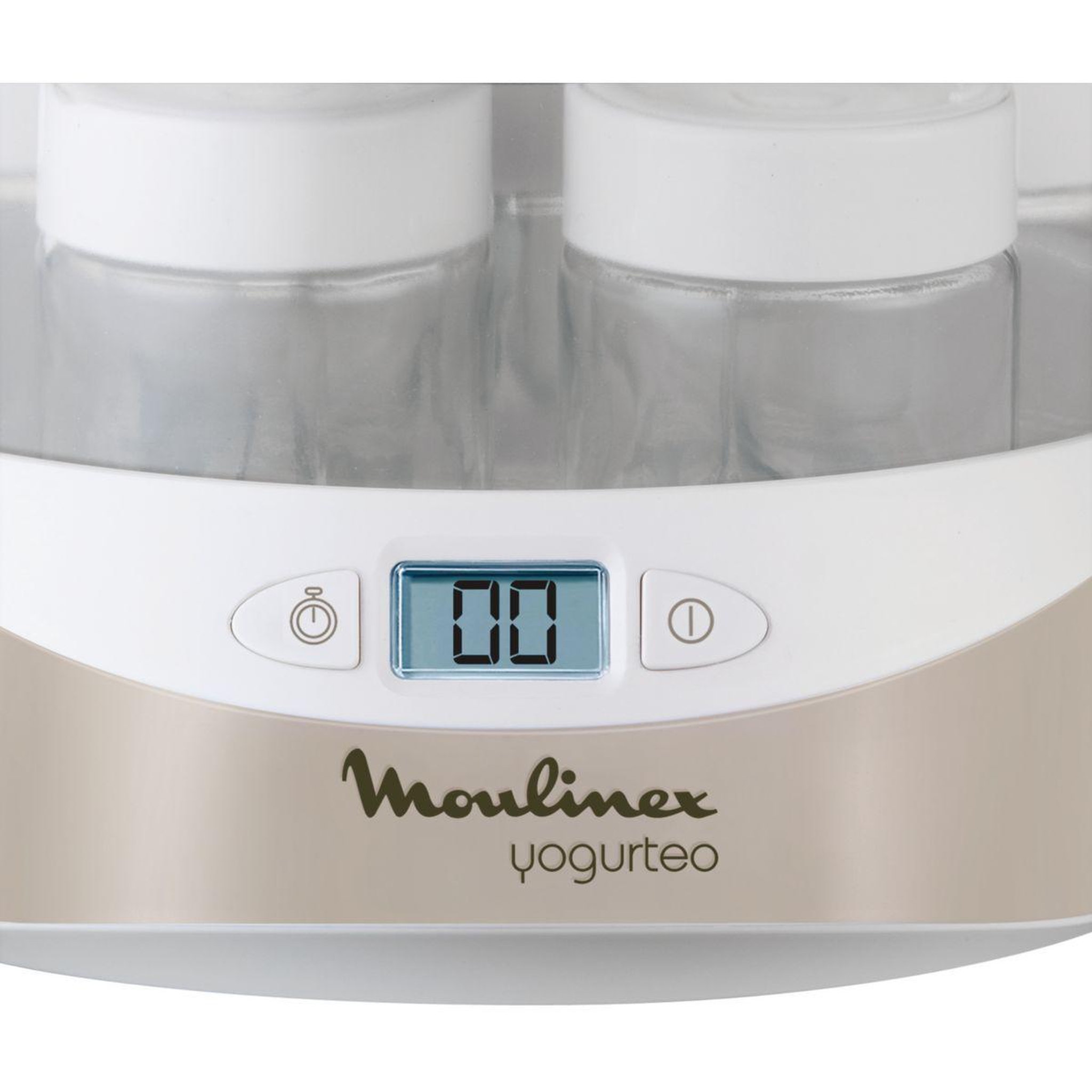 Voir la diapositive 3 : MOULINEX Yaourtière yogurteo 7 pots silver premium yg231e32