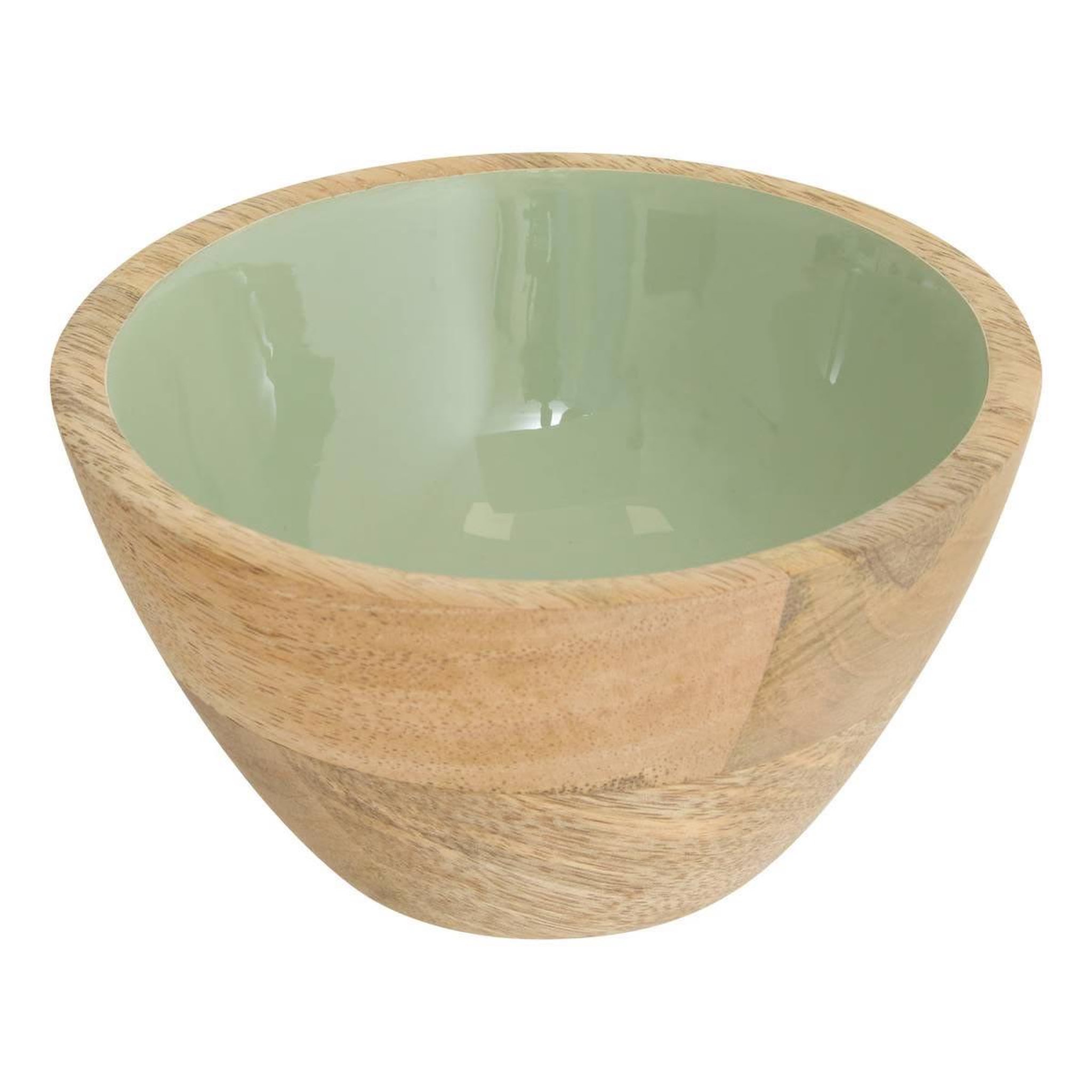 SECRET DE GOURMET Coupelle en bois  inaya  13cm vert