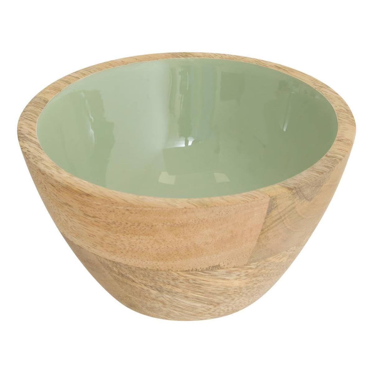SECRET DE GOURMET Coupelle en Bois  Inaya  13cm Vert