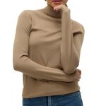 Vero Moda Pull  Femme Vero Moda Happiness 95. Coloris disponibles : Marron