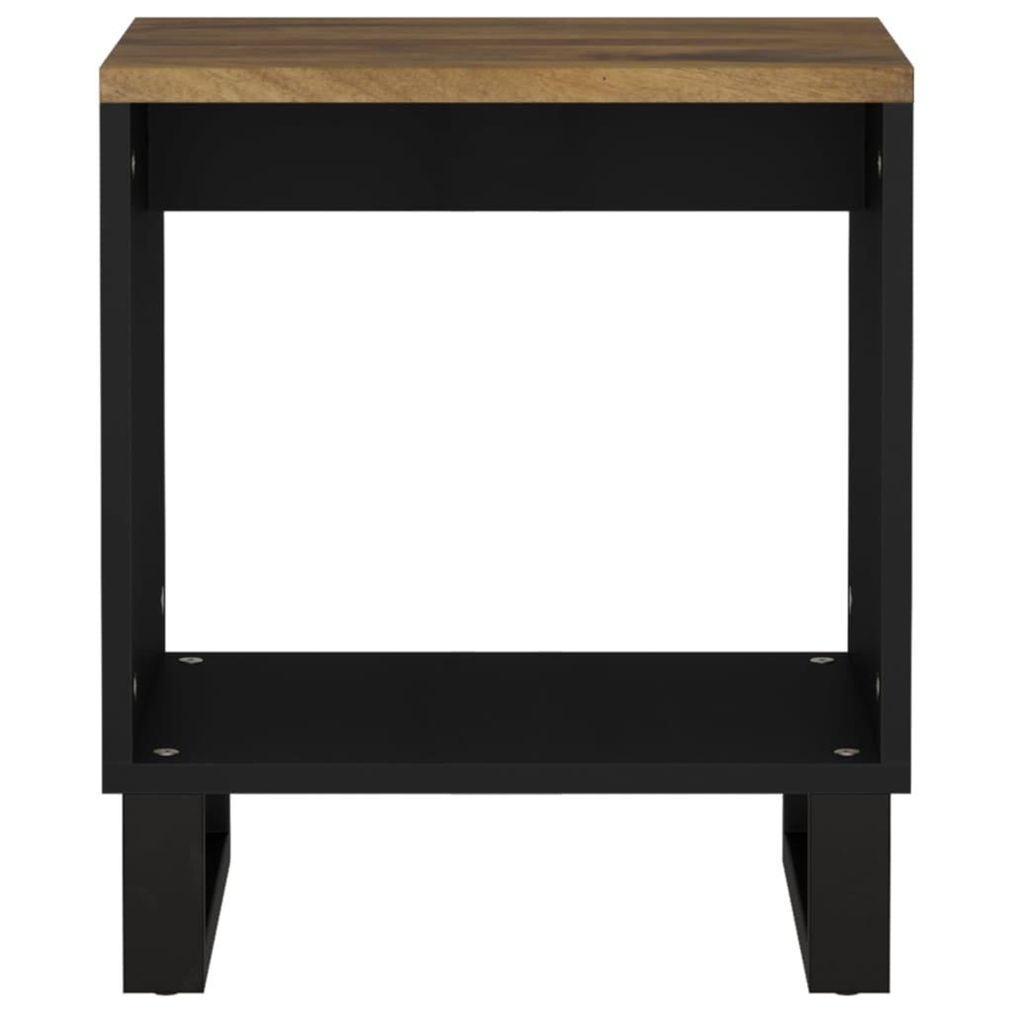 Voir la diapositive 4 : VIDAXL Table basse 40x31x46 cm Bois de manguier solide et d'ingenierie