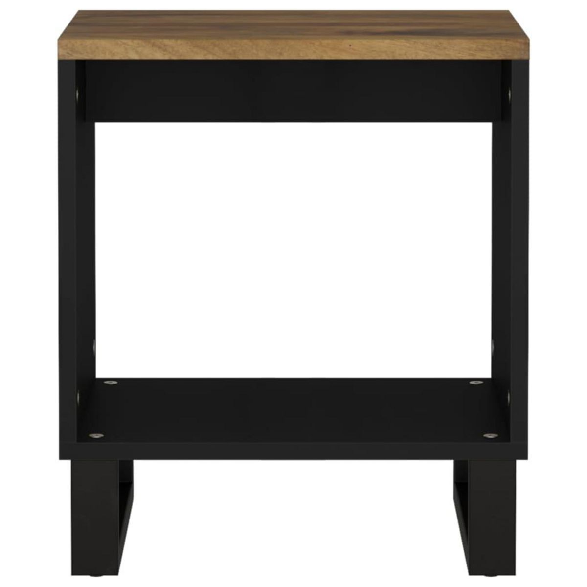 VIDAXL Table basse 40x31x46 cm Bois de manguier solide et d'ingenierie