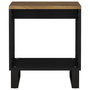 Voir la diapositive 4 : VIDAXL Table basse 40x31x46 cm Bois de manguier solide et d'ingenierie